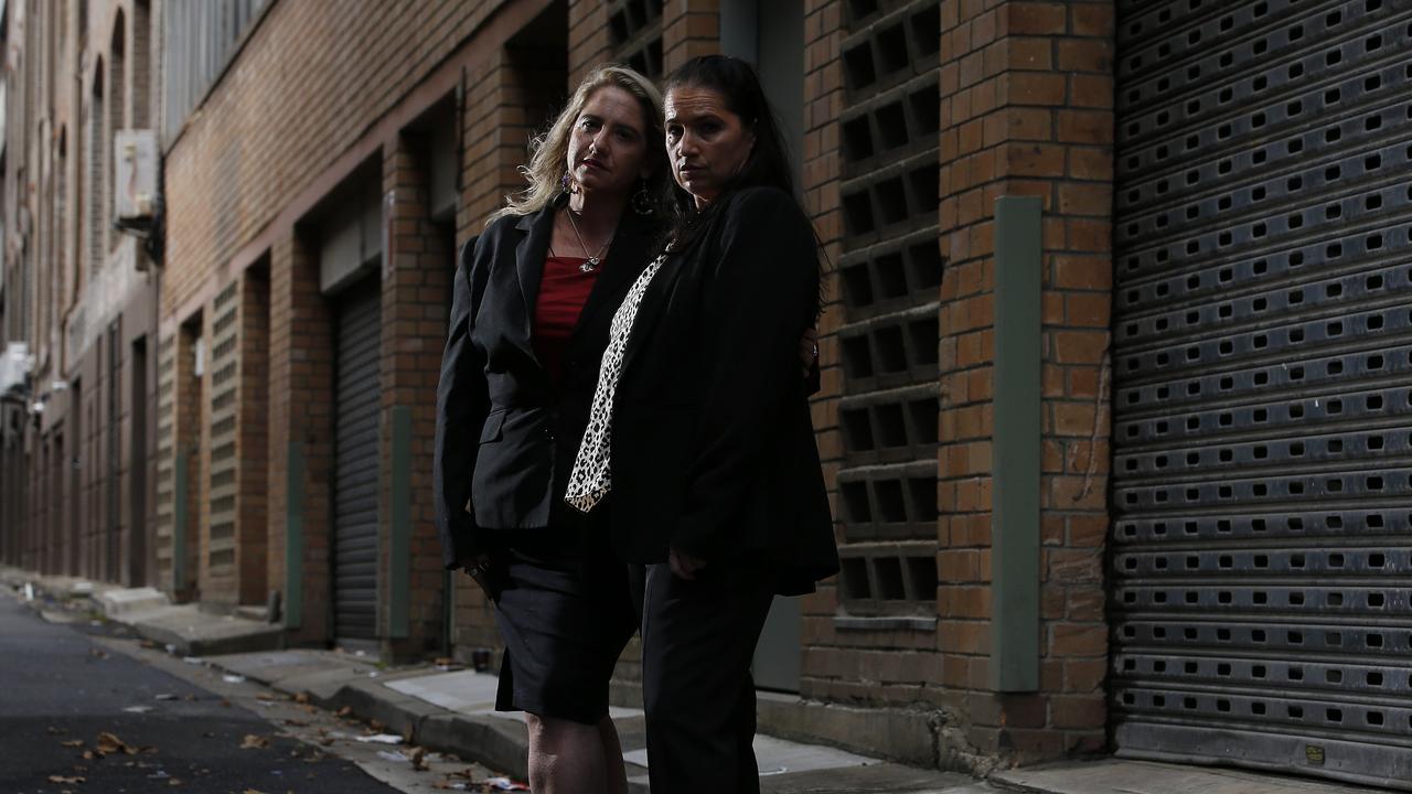 Juliana and Vanessa Mullane, the daughters of Lynette Mullane, believe their mother may have been murdered. Picture: John Appleyard