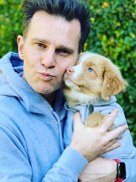 “Our puppy Scully came into our lives, and things have never been the same since.” (Picture: Instagram/@davidcampbell73)