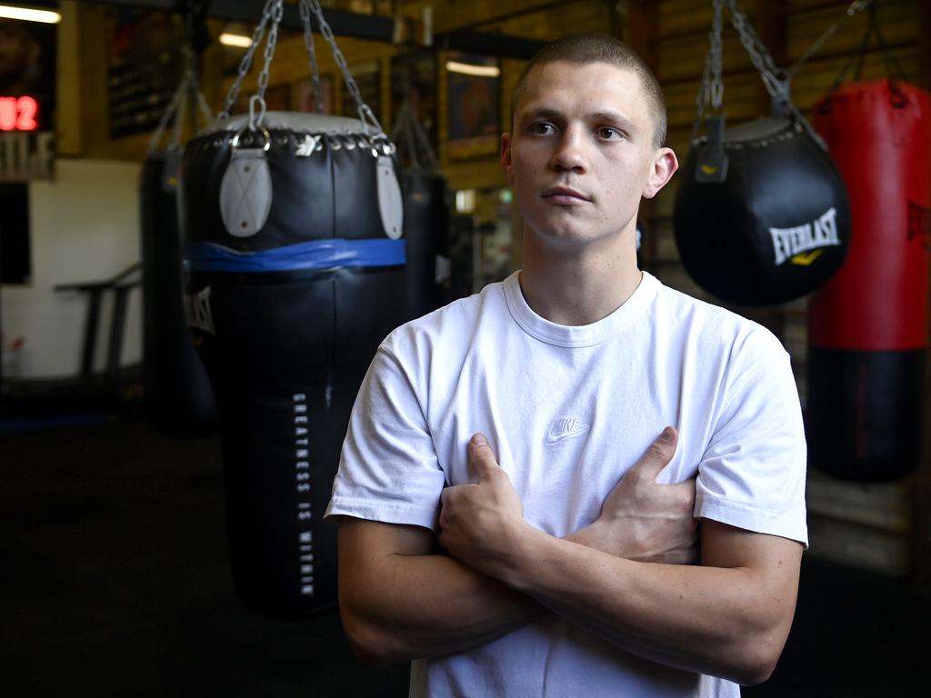 Nikita Tsyzu is gunning for his 10th straight win. Picture: No Limit Boxing/Gregg Porteous