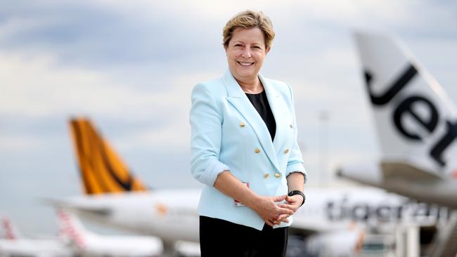 Brisbane Airport CEO Julieanne Alroe. Picture: Tara Croser