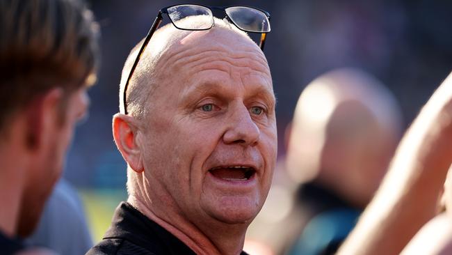 Port Adelaide coach Ken Hinkley has steadied the ship after a 0-5 start to the year. Picture: Getty Images