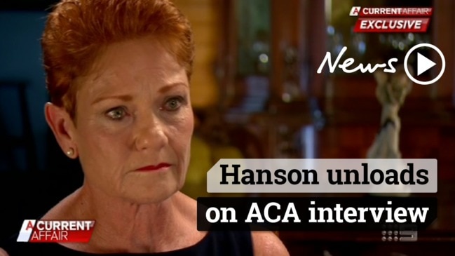 Pauline Hanson breaks down after Steve Dickson saga