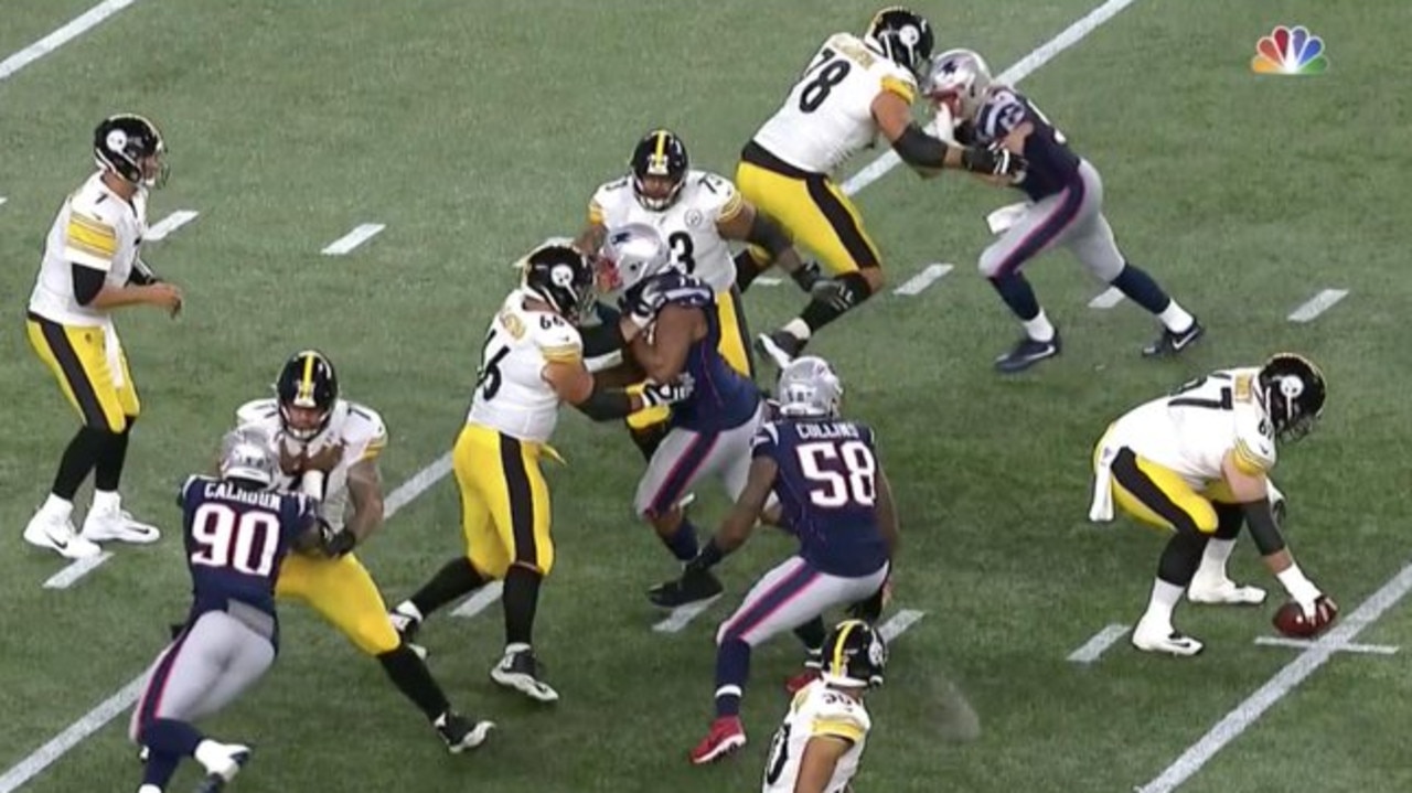 Steelers blown out by New England Patriots 33-3 