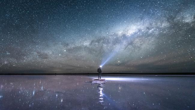 Indigenous groups hope to launch cultural tourism projects through northwest Victoria, including a possible planetarium project near Lake Tyrrell. Picture: Anne Morley