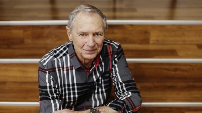 Euthanasia rights advocate Marshal Perron at his home in Buderim. Photo Lachie Millard