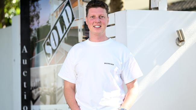 General manager of Cohen Handler Queensland, Jordan Navybox, says the heat is leaving the property market as buyers baulk at soaring prices. Picture: Dan Peled