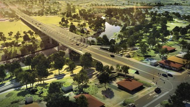 Ipswich City Council endorsed the strategic and preliminary business cases for the Norman Street Bridge in 2020. Picture: Ipswich City Council.