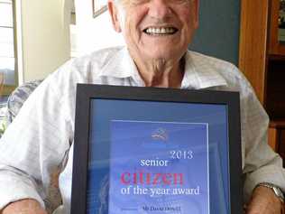 David received the 2013 Ipswich City Council Australia Day Awards Ipswich Senior Citizen of the Year.