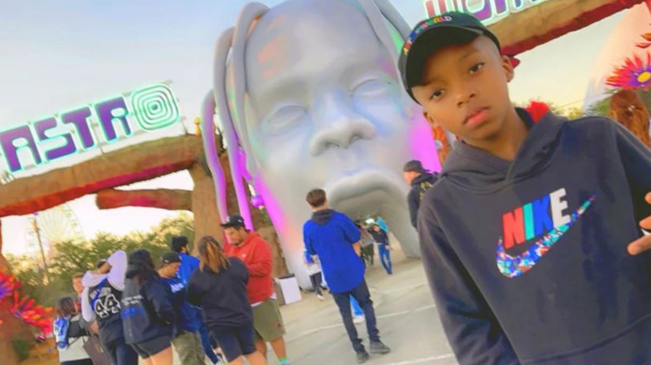 Nine-year-old Ezra Blount was the youngest victim from Travis Scott's Astroworld festival. Picture: Supplied