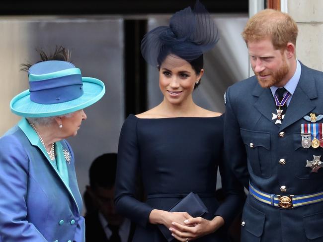 Prince Harry and Meghan Markle could cause more headaches for the Queen. Picture: Getty Images