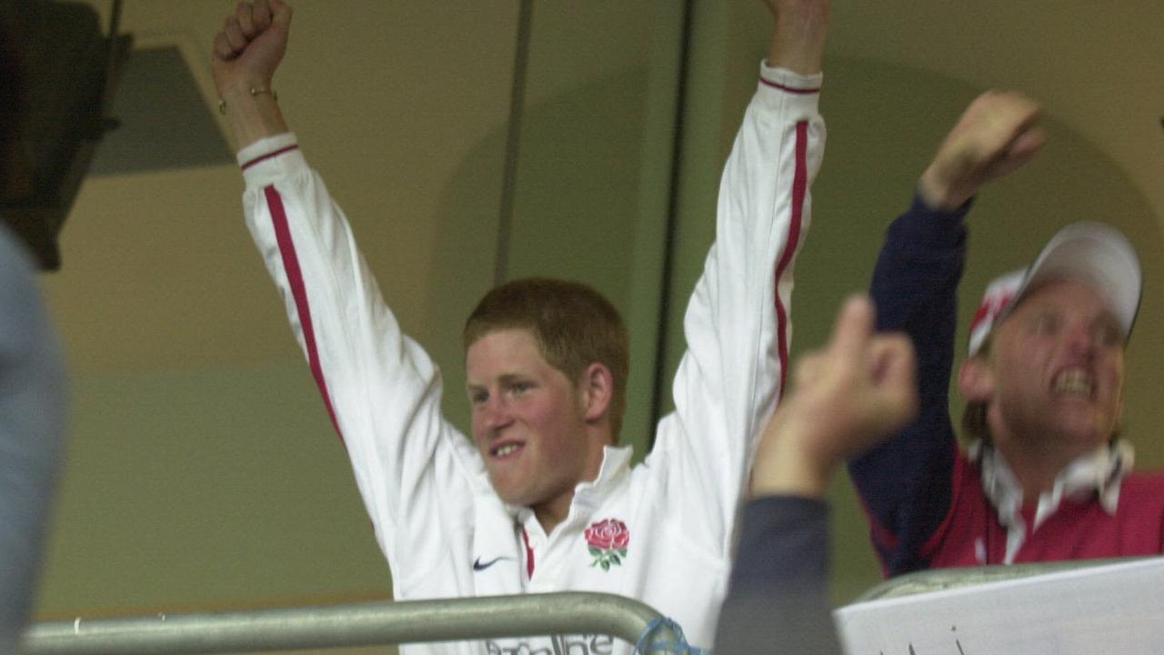 He attended the Rugby World Cup semifinal between France and England in November, 2003. Picture: Craig Greenhill