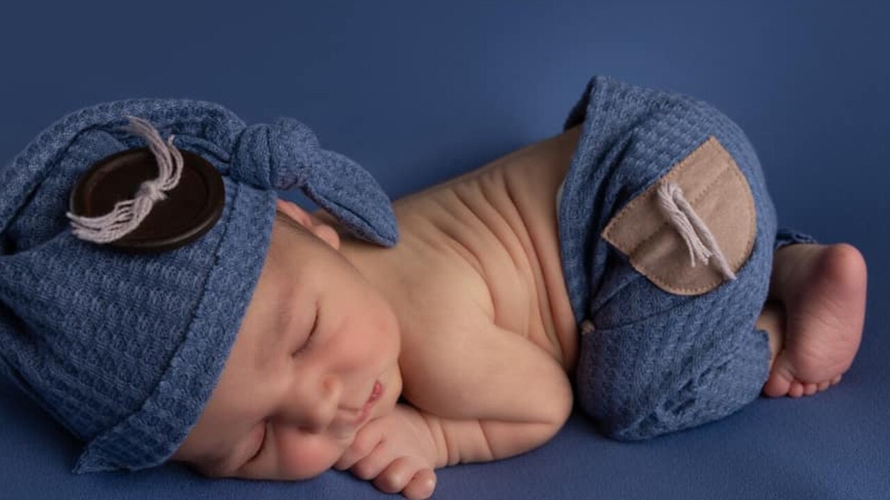 William Alexander Howie was born on January 13, 2022, at Mackay Base Hospital, weighing 3900g and measuring 51cm. He is the first child for parents Dayle Collett and Cameron Howie. Picture: Dayle Collett DMBJ22