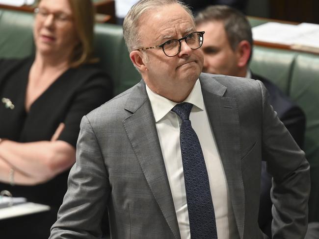 CANBERRA, Australia - NewsWire Photos - July 1, 2024: Prime Minister Anthony Albanese during Question Time at Parliament House in Canberra. Picture: NewsWire / Martin Ollman
