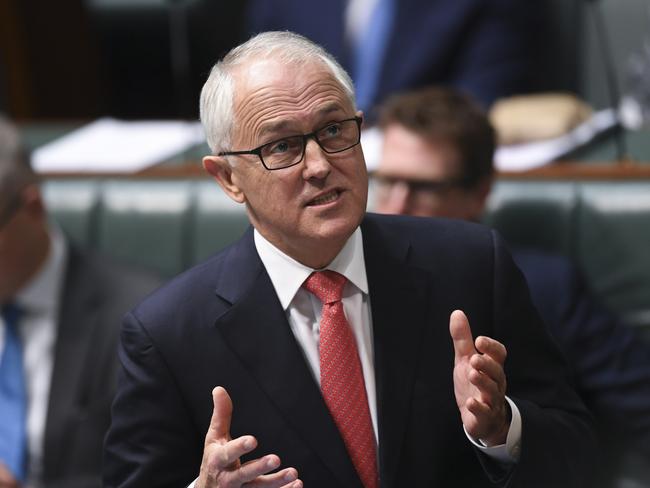 Prime Minister Malcolm Turnbull has said a number of times he was confident the change would ‘sail through the parliament’. Picture: Lukas Coch/AAP