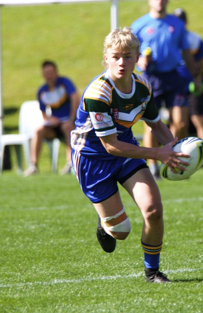 Claver rugby league halfback Lachlan Stuart.