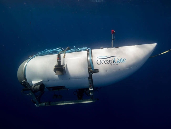 The “Titan” submarine operated by OceanGate Expeditions. Picture: Supplied