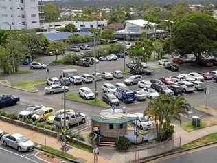 A development application for the Brisbane Road carpark at Mooloolaba has been lodged with Sunshine Coast Council. Picture: Warren Lynam