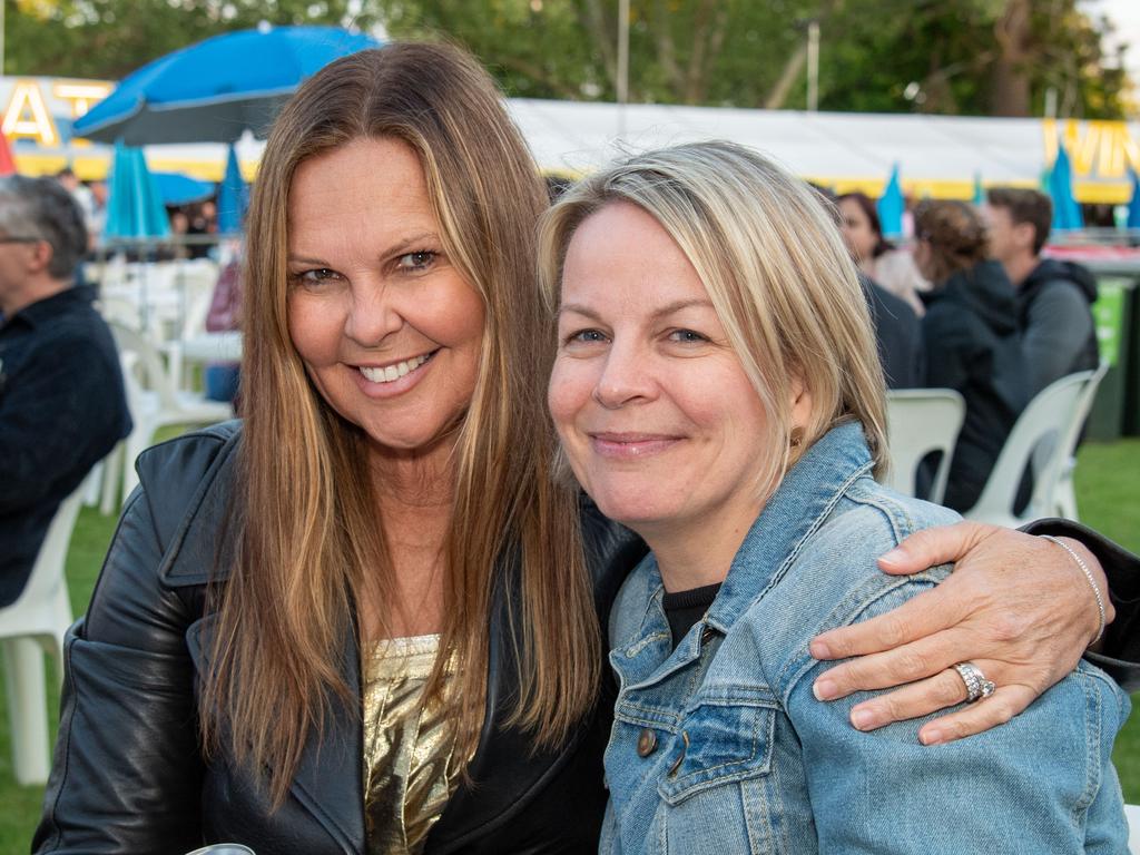 (From left) Anna Zerner and Vicky Hawley. Toowoomba Carnival of Flowers Festival of Food and Wine. Friday, September 13, 2024. Picture: Nev Madsen