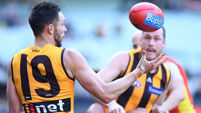 It was a Saturday shocker for the Hawks. Picture: AAP Images