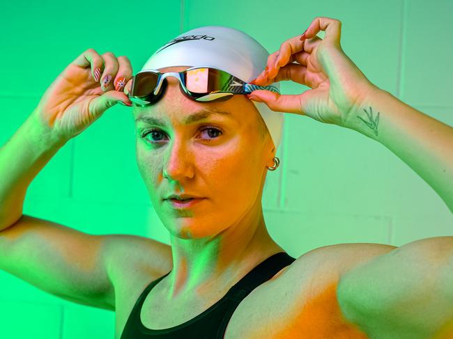 Australian swimmer Ariarne Titmus is ready for the Paris Olympics that start on July 26th 2024. ,