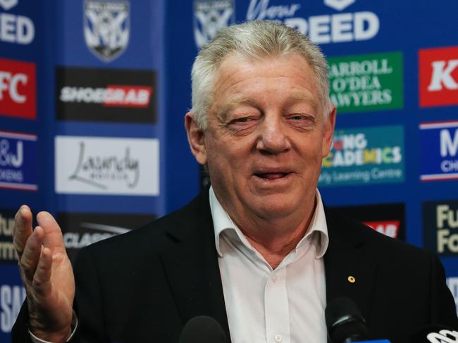 Canterbury GM of football Phil Gould. Picture: NewsWire / Gaye Gerard