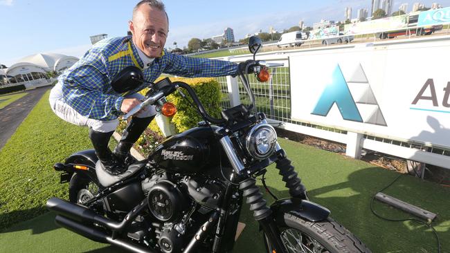 Gold Coast turf Club , race No6  winner no 5 Guard of Honour   ridden by Damian Browne (check spell). Picture Mike Batterham