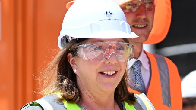 Federal Infrastructure Minister Catherine King says federal funding for the Commonwealth Games could be contingent on housing plans. Picture: Dan Peled