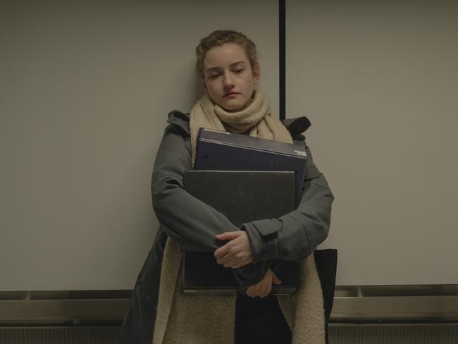 Julia Garner stars in The Assistant.