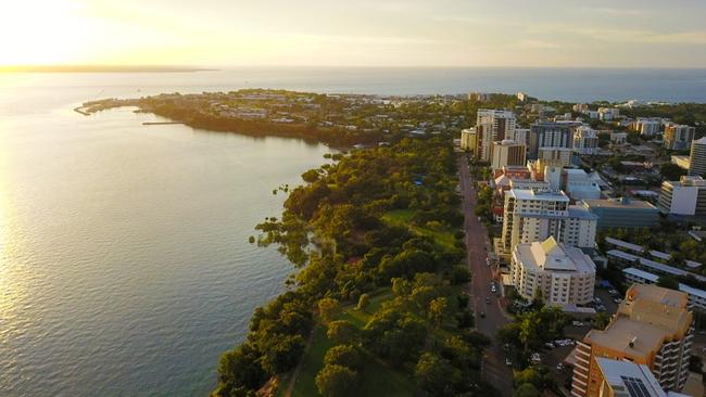 A tranquil evening over Darwin’s skyline. Picture: Matty Schiller 28