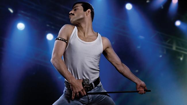 Rami Malek as the rock icon Freddie Mercury in Bohemian Rhapsody. Picture: Twentieth Century Fox