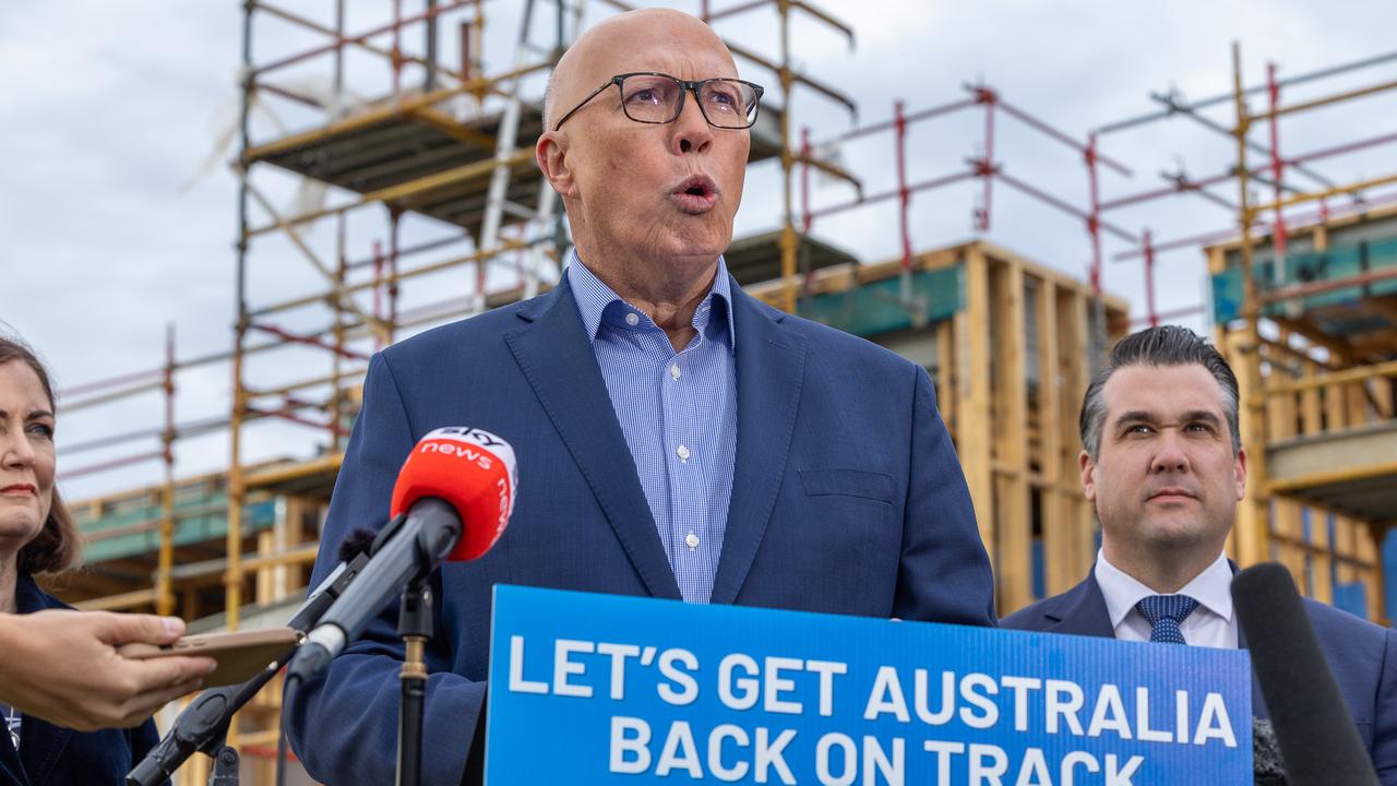 Housing affordability has become a key battleground in the 2025 election. Picture: NewsWire / Thomas Lisson