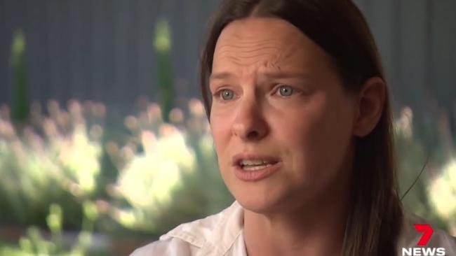 Mum Brooke feared her son had been abducted. Picture: 7 NEWS