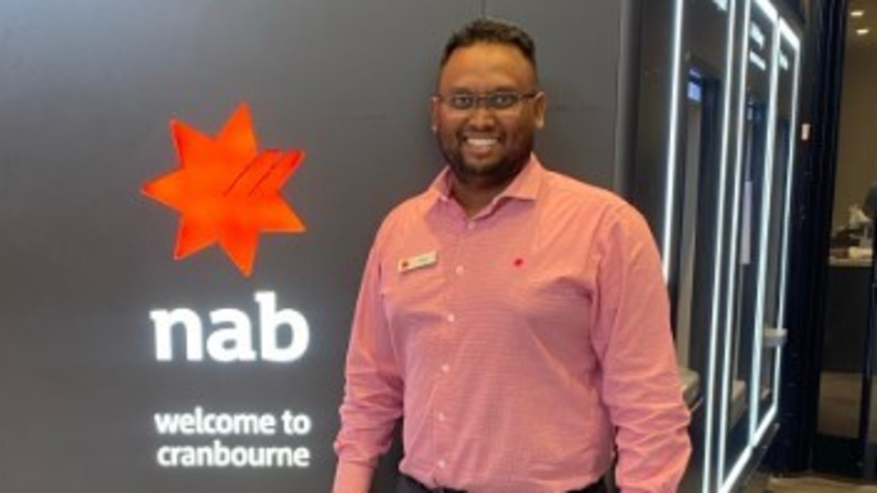 Dilan Pathirannahalage saved the woman from losing $2,000. Picture: NAB