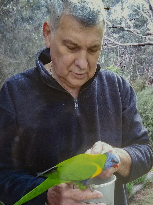 Bob Spriggs had bruises, received 10 times the required dose of an antipsychotic drug, and was dehydrated and suffering pneumonia before he was taken to the Royal Adelaide Hospital. Picture: Brenton Edwards