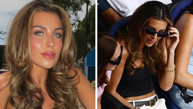 Tennis WAG puts wild past behind her. Picture: