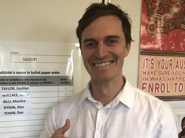 Syd Con. Former Triple J presenter Alex Dyson is running for Federal Parliament as an Independent in the seat of Wannon, Victoria. Supplied by Alex Dyson