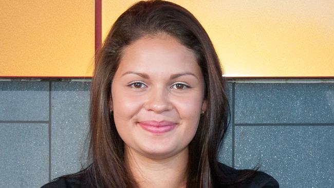 Indigenous youth leader Joelene Puntoriero donates educational materials to an orphanage near the Kokoda Track in Papua New Guinea.