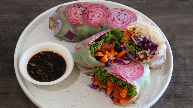 Vietnamese spring rolls. Picture: Robert Pozo