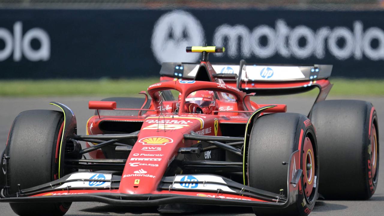 Carlos Sainz took pole position for the Mexican Grand Prix