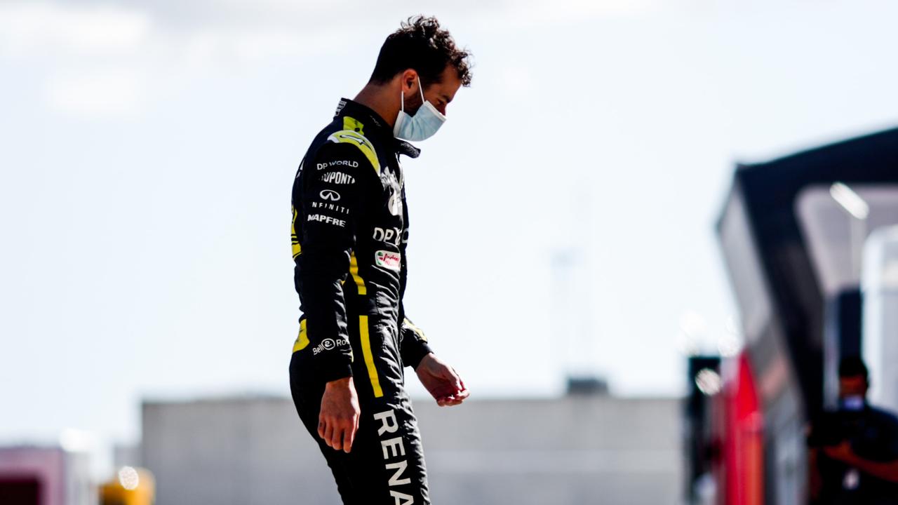 Daniel Ricciardo was left gutted at the end of the race.