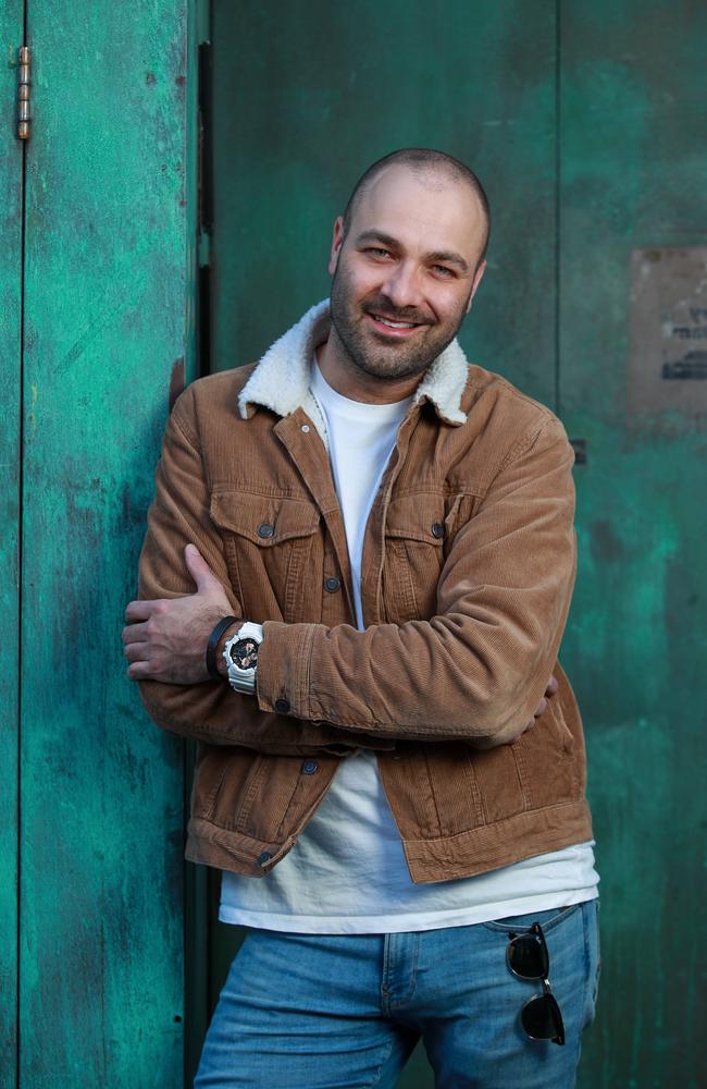 Bruno Bouchet in Potts Point. Picture: Justin Lloyd