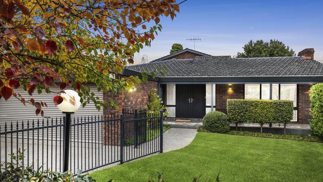Tennis coach Craig Tyzzer and wife Sue’s four-bedroom house at 16 Bizley St, Mt Waverley.