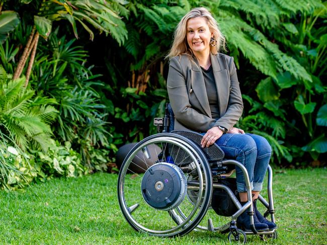 Paralympian Karni Liddell. Picture: AAP Image/Richard Walker