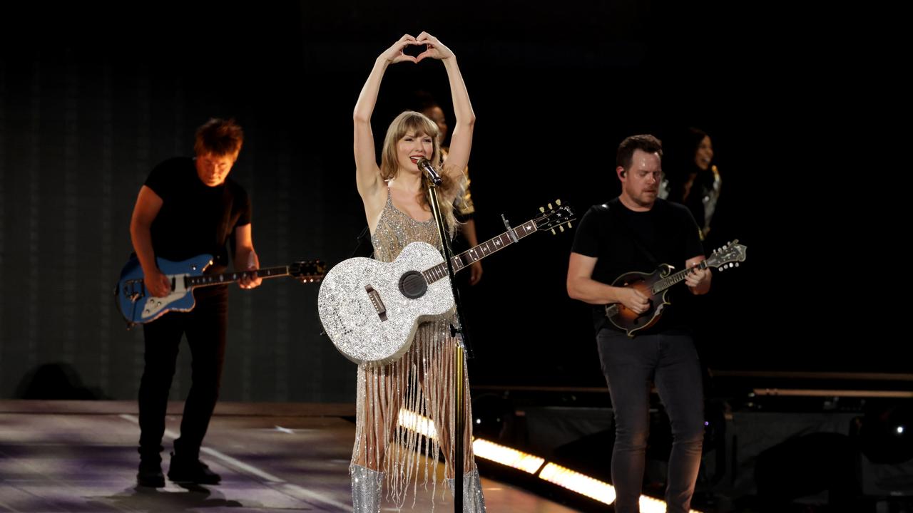 Taylor Swift performs in Singapore. Picture: Getty