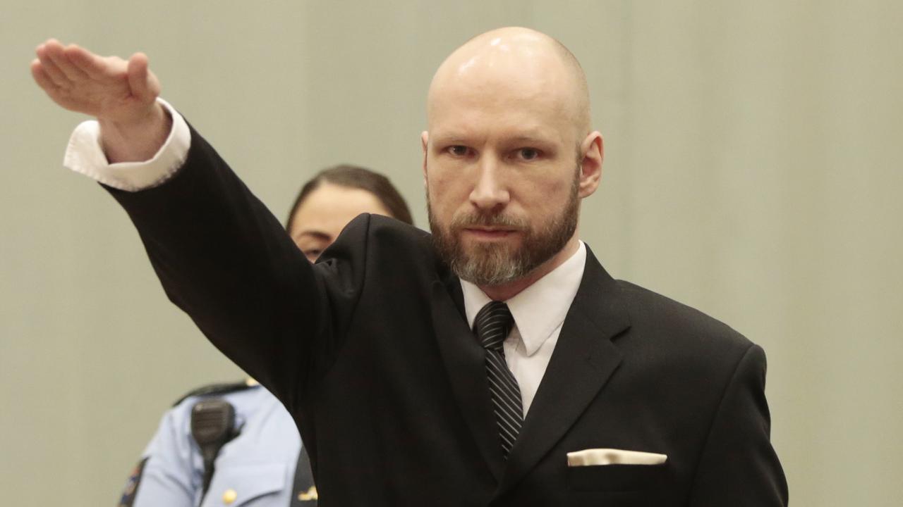 Terrorist Anders Breivik also tried to inspire others using an online manifesto. Picture: AFP