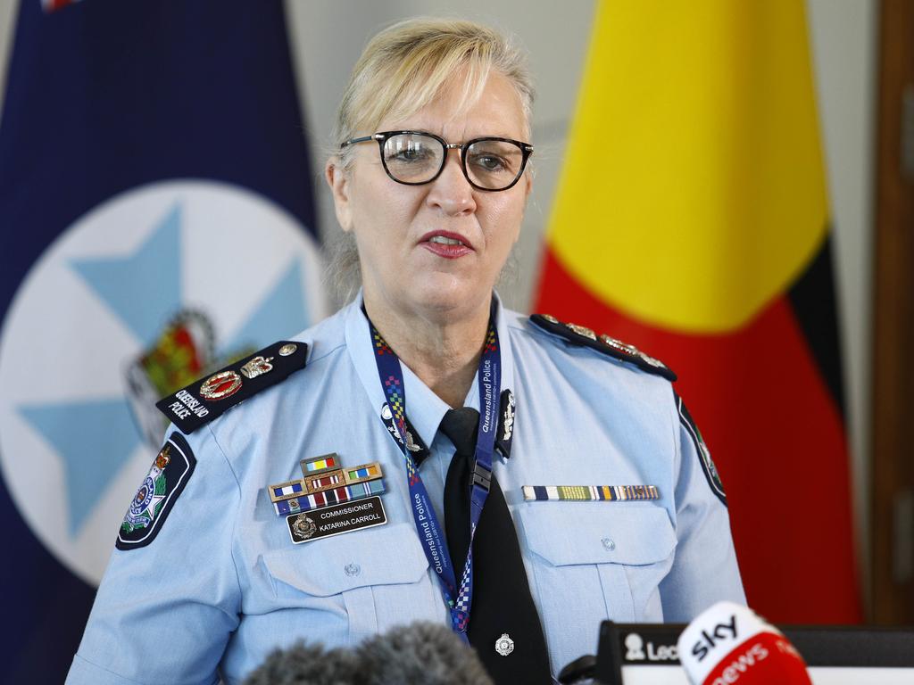 Commissioner of the Queensland Police Service Katarina Carroll. Picture: NCA NewsWire/Tertius Pickard