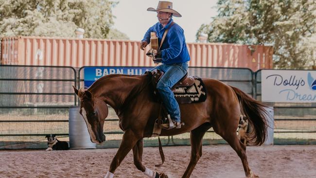 Golden Guitar winning musician Tom Curtain, who owns and operates the Katherine Outback Experience. Picture: Supplied