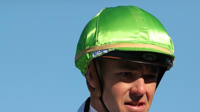 SYDNEY, AUSTRALIA - MAY 27: Keagan Latham riding Crafty Eagle wins Race 3 Midway during "Sporting Chance Cancer Foundation Raceday" - Sydney Racing at Royal Randwick Racecourse on May 27, 2023 in Sydney, Australia. (Photo by Jeremy Ng/Getty Images)