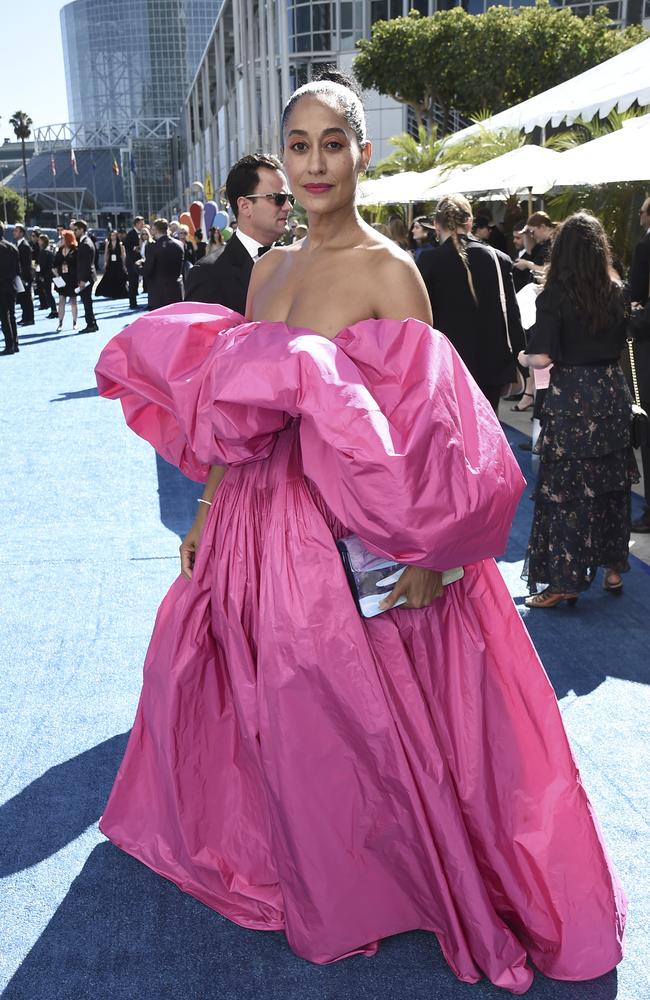 Tracee Ellis Ross appears to have lost a bet. Picture: AP