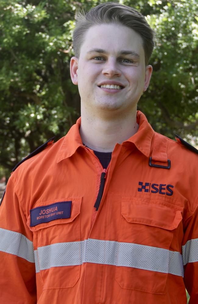 Josh Munns first became involved with the State Emergency Service in 2019 when he became a volunteer with the Arana Hills group. Picture: Contributed